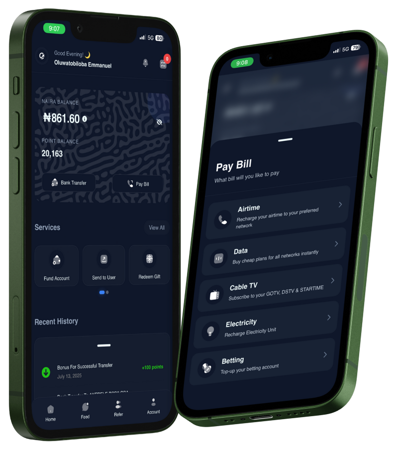 GOB App Dashboard